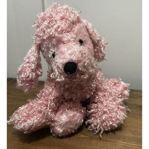 Ganz Webkinz Adopt A Pet HM107 Pink Poodle Stuffed‎ Plush Toy Puppy Dog